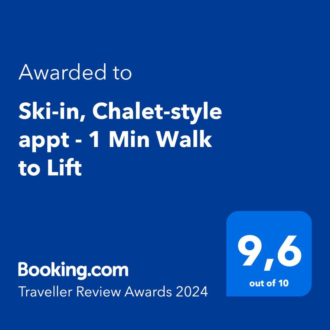 Ski-In, Chalet-Style Appt Central Verbier - 1 Min Walk To Lift Exteriér fotografie